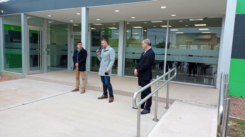 Se inaugur la sucursal del Banco Provincia en el PIO